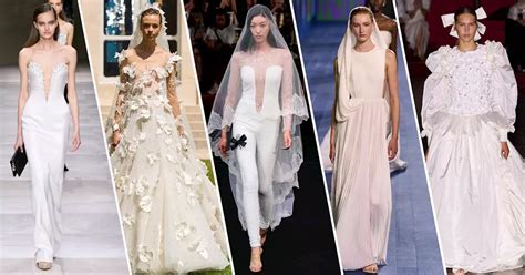 Gli abiti da sposa più belli dalle sfilate Primavera .